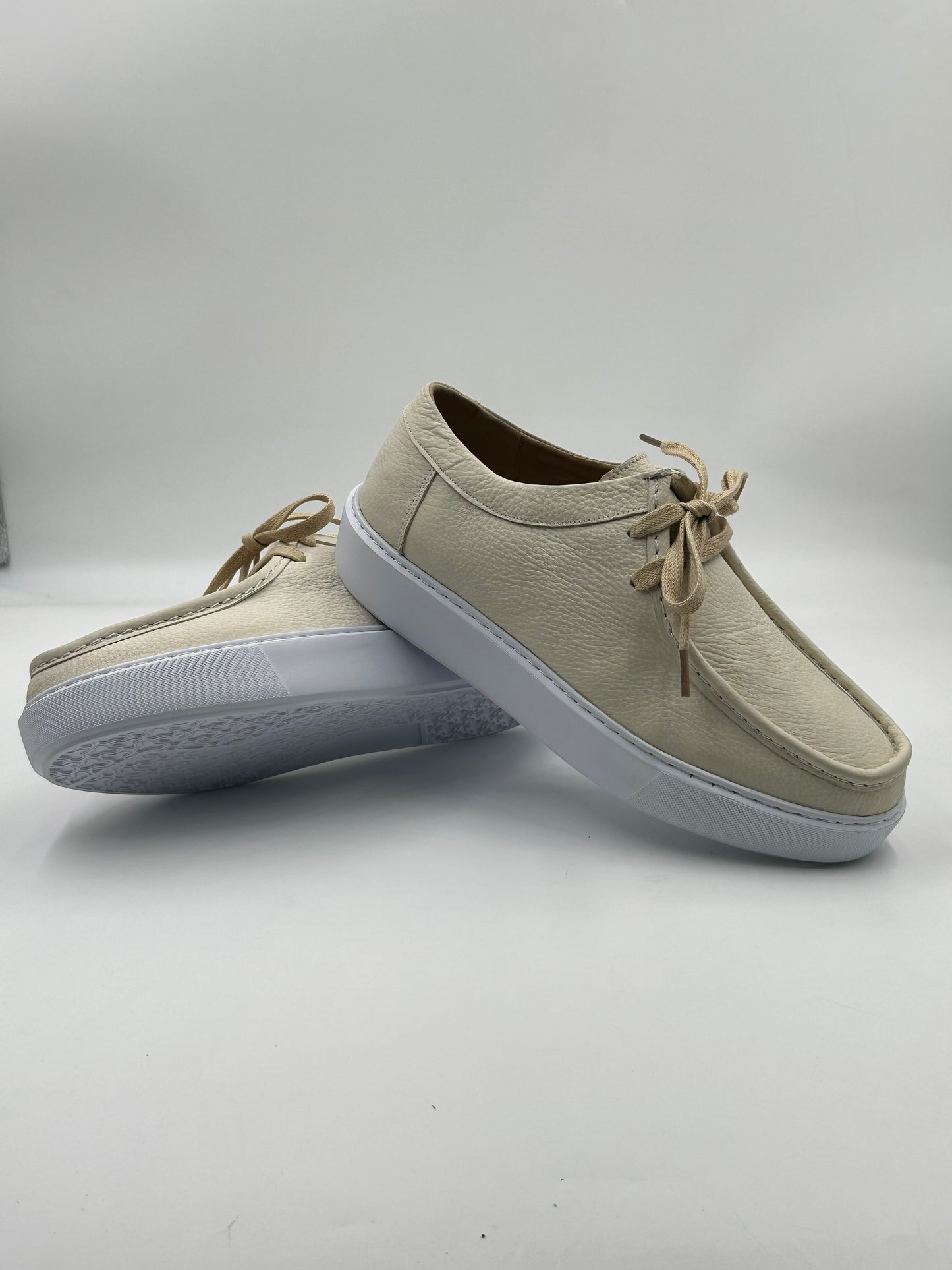 Derby Cuir Grainé Plateforme