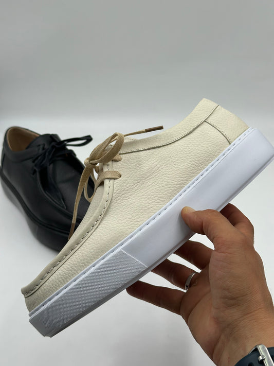 Derby Cuir Grainé Plateforme