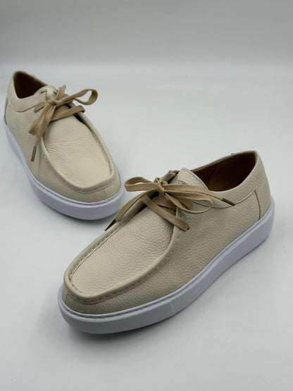 Derby Cuir Grainé Plateforme